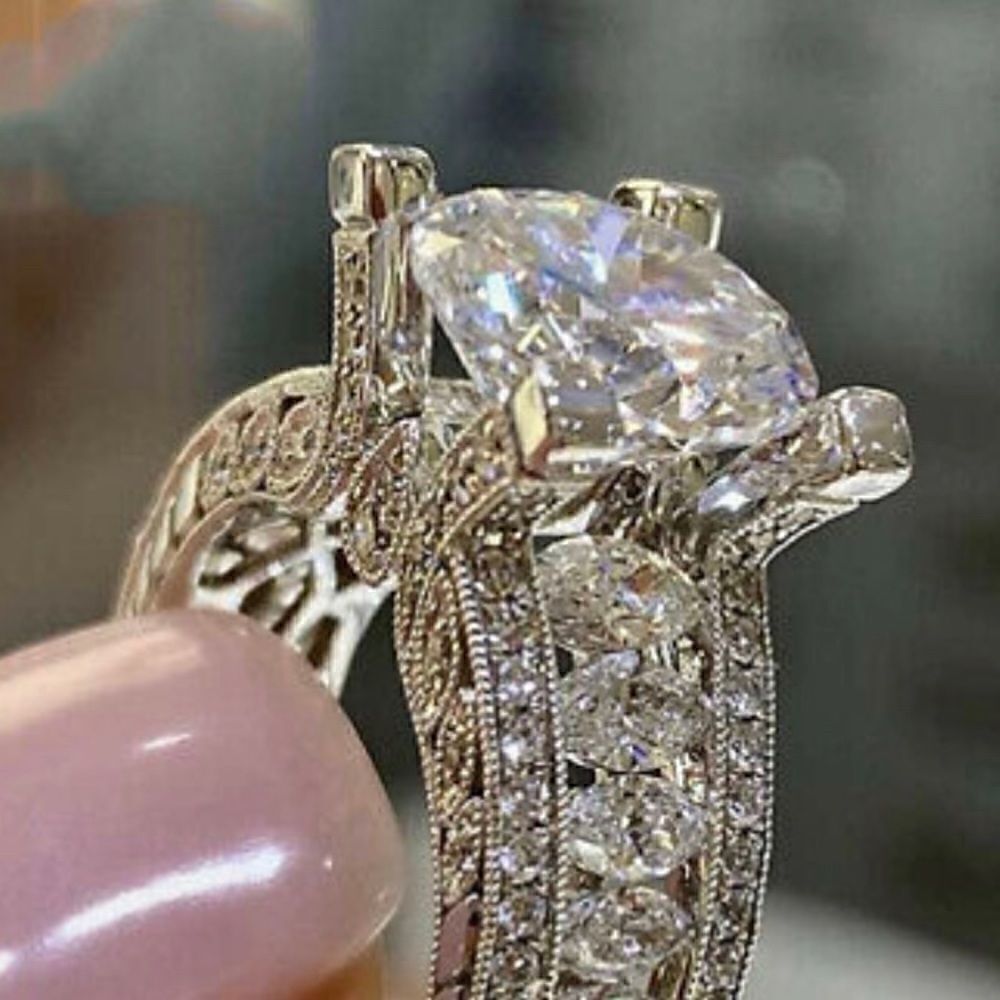 Beautiful CZ Diamond Ring